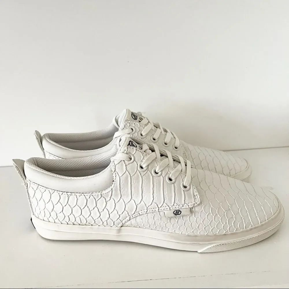 Radii Jax NWOT white python sneakers leather men size 7